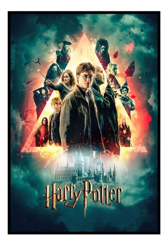 Cuadro Poster Premium 33x48cm Harry Potter Personajes