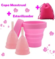 Comprar Copa Menstrual Yanying +esterilizador +bolsa Gualdapolvo