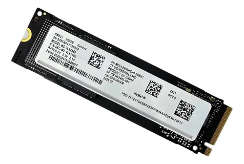 Ssd Nvme 256gb Samsung Pm91c Mz-vl82560 Gen4x4 Nfe | MercadoLivre