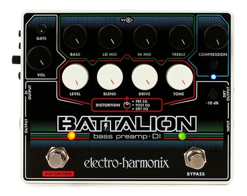 Pedal Electro Harmonix Battalion Bass Preamp Nuevo Garantia