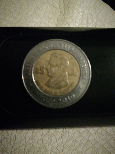 Moneda 5 Pesos Bicentenario Carlos Maria De Bustamante 