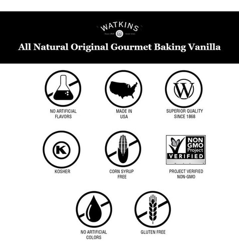 Extracto De Vainilla Pura 311 Ml Botella Gourmet Natural