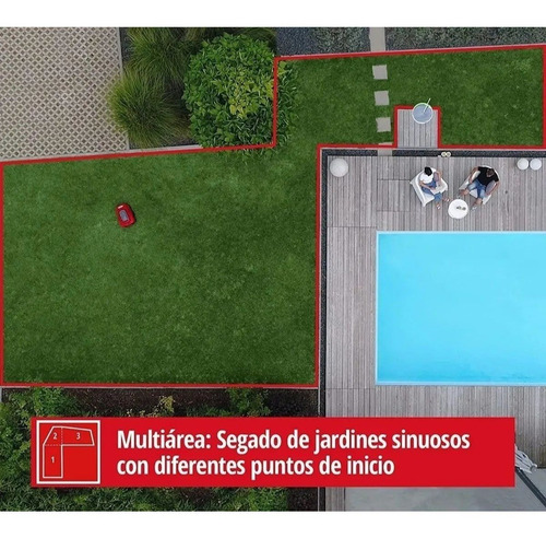 Imagen 8 de 10 de Robot Corta Césped A Bateria Bluetooth Einhell Freelexo