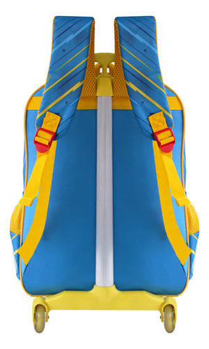 Kit Mochila Rodinhas Os Aventureiros Com Lancheira Infantil