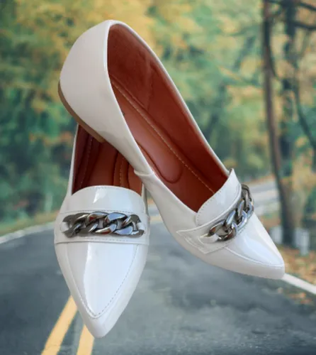 Sapatilha Conforto Feminina Bico Fino Sapatilha Leve Drryfox