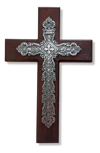 Cruz Garigoleada Pewter