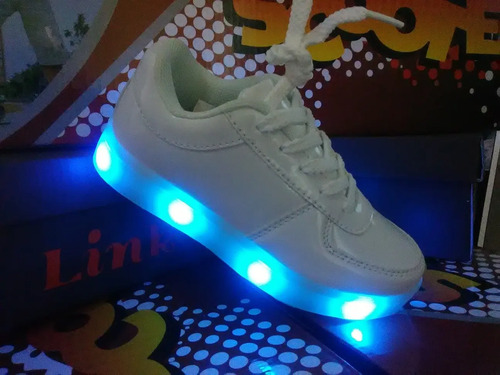 Zapatos Luz Led Original Recargables Talla 27 | MercadoLibre
