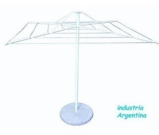 Tendedero Calesita Premium Base De Hormigon Alisada Calidad!