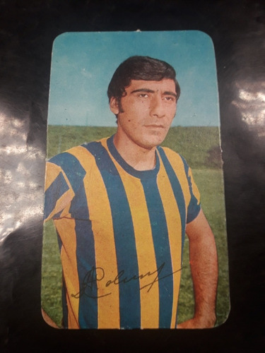 Super Futbol 1971, Figurita N°96 Colman Rosario Central Mira