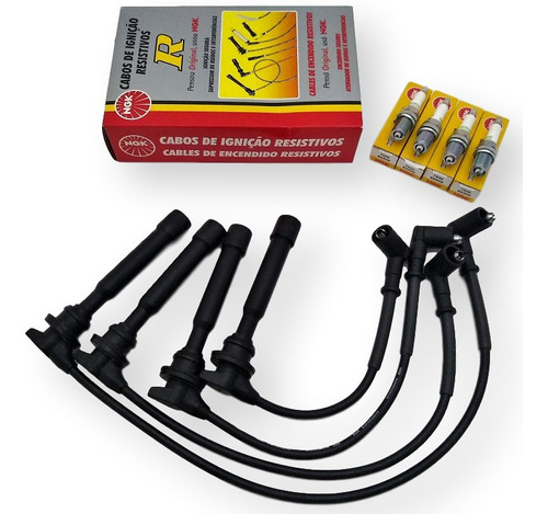 Kit Cables+bujias Ngk Para Hyundai Tucson Kia Sportage 2.0