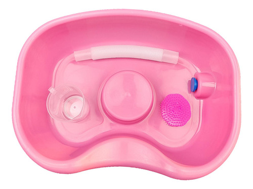 Cuenco Para Limpieza Del Cabello, Lavabo Para Champú Rosa