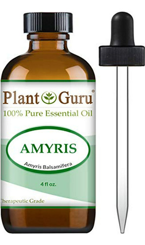 Aceite Esencial Amyris 4 Oz 100% Puro Grado Terapéutico Sin 