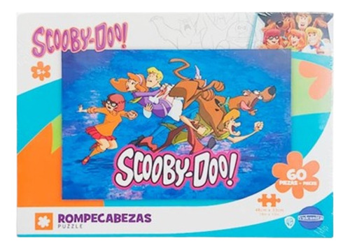 Vulcanita Scooby-doo Corriendo Puzzle 60 Pzs