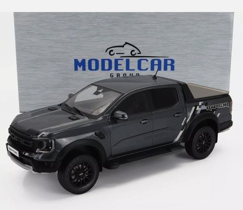 Ford Ranger Raptor 2023 Mcg, Escala 1/18. Naranja