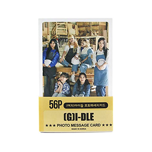 Kpop Idol Grupo Tarjeta De Mensajes Nueva Foto De 56 Pi...