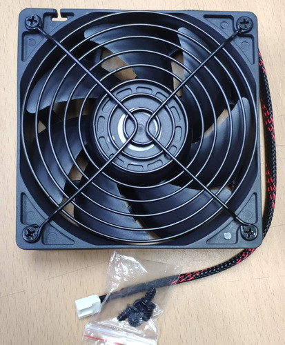Fan Cooler 12cm Para Minero S7 S9 D3 L3 E9 8000rpm 55db 4pin
