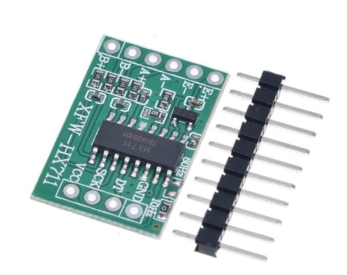 Sensor De Peso Hx711 2 Canales 24 Bits Para Arduino