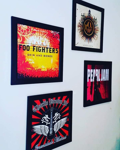 Quadro Coldplay Viva La Vida Capa Do Lp E Cd Mega Premium