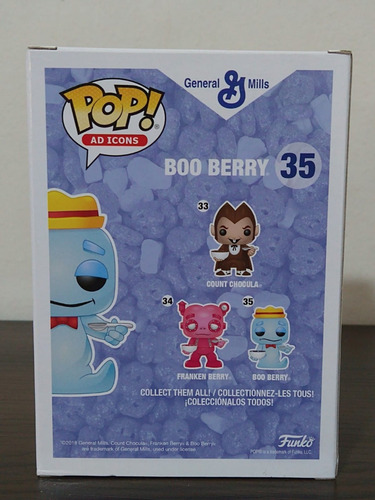 Funko Pop Boo Berry 35 Ad Icons General Mills