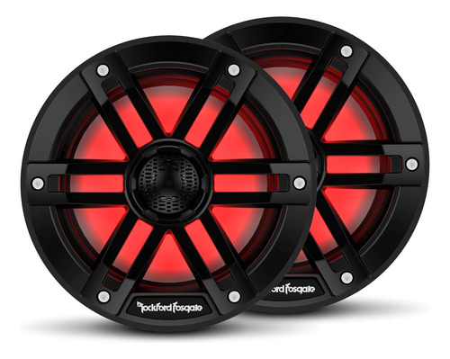 Rockford Fosgate M1-65b Color Optix 6.5  2-way Coaxial Multi