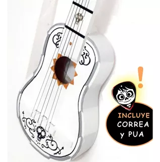 Guitarra Coco 2 A 6 Años Sin Personalizar Con Correa + Pua!