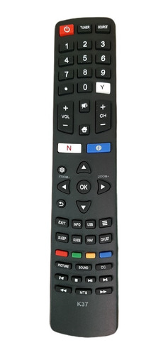 Imagen 2 de 2 de Control Remoto Alternativo Smart Tv Master G Kioto Recco Nex