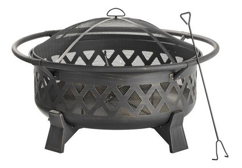 Calentador/brasero/firepit Para Patio O Jardin De Leña