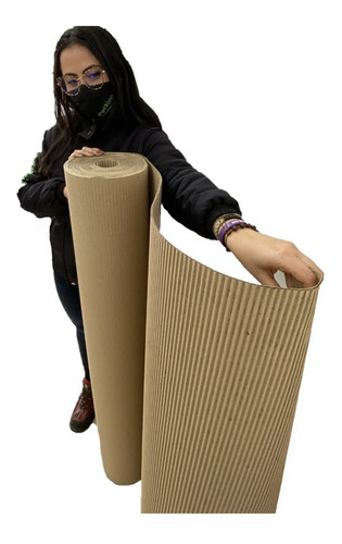 Imagen 3 de 9 de P Rollo Cartón Corrugado 10m2 Protección