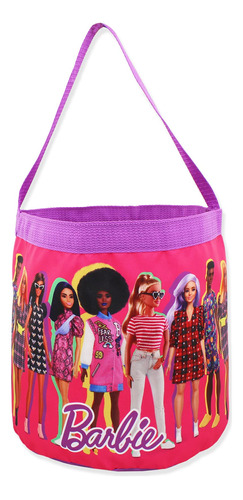 Barbie Bolsa De Asas Plegable De Nylon, Rosado