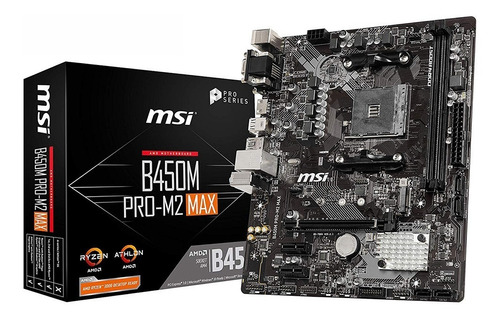 Motherboard Amd Msi B450m Pro M2 Max Am4 Ddr4 B450 Xellers 1