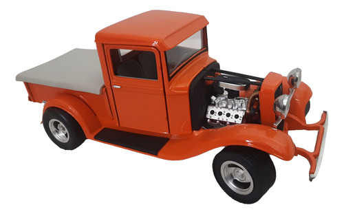 Miniatura Ford Pick-up Pro Street 1934 - Road Signature 1:18 Laranja (Usado)
