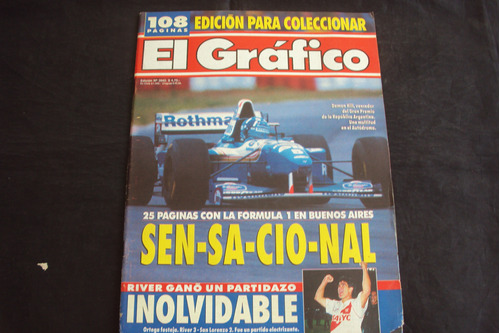 Revista El Grafico # 3940 - Tapa Formula 1 En Bs As