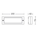 Imagen 2 de 10 de Aplique Exterior Pared Dude Iluminacion Led Candil 4w 3000k