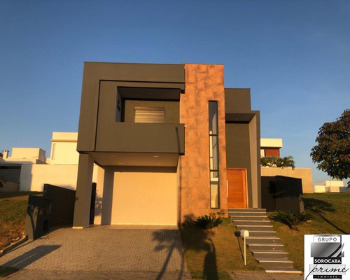 Imagem 1 de 26 de Sobrado Com 5 Dormitórios À Venda, 346 M² Por R$ 2.200.000 - Alphaville Nova Esplanada I - Votorantim/sp - Ca00088 - 68665218