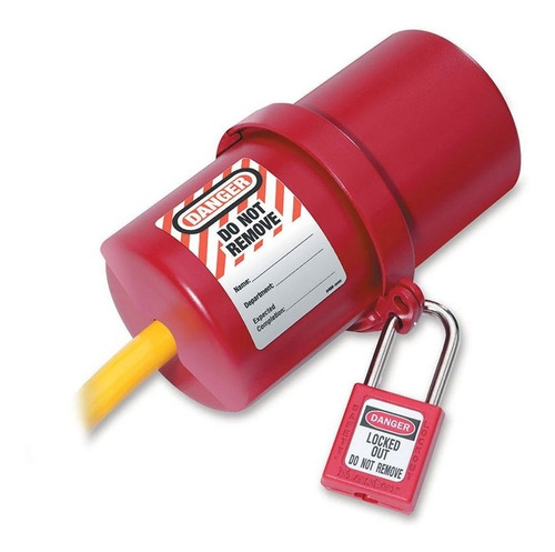 Bloqueo Master Lock 488 Para Enchufes Electricos 20800530