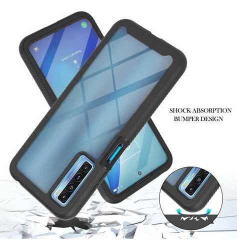 Funda De Cristal Para Tcl 20s 10l 20l 20 Plus 2021, Bandeja