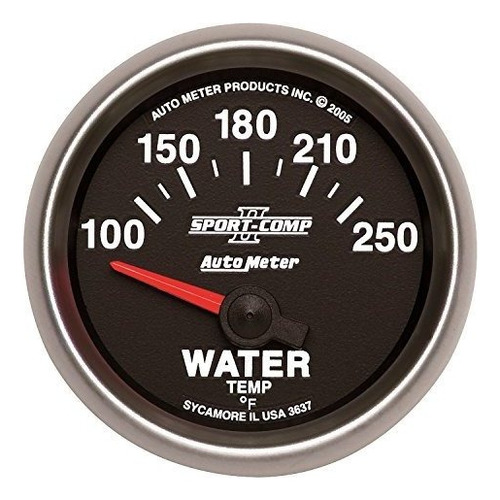 Medidor De Temperatura De Agua Eléctrico 3670 Sport Comp Ii