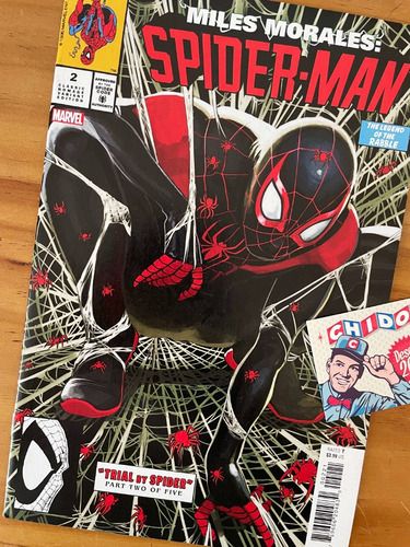 Comic - Miles Morales Spider-man #2 Hans Torment Homage