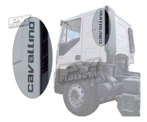 Calco Cavallino De Cabina Lateral (1 Lado) Camion Iveco