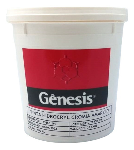 Tinta P/ Tecido Cromia Hidrocryl 900ml Genesis