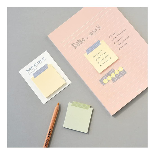 Monolike Point Sticky-it-8p Set Autoadhesivo Memo 30 Hojas
