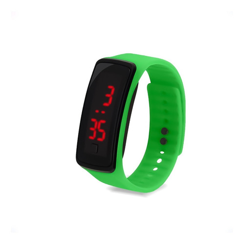 Reloj Pulsera Led Deportivo Digital  Varios Colores - Otec