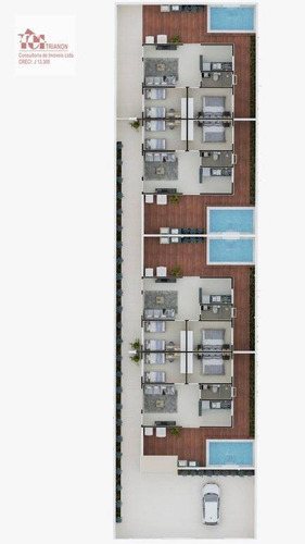 Casa Com 2 Dormitórios À Venda, 50 M² Por R$ 189.000,00 - Umuarama Parque Itanhaém - Itanhaém/sp - Ca0404