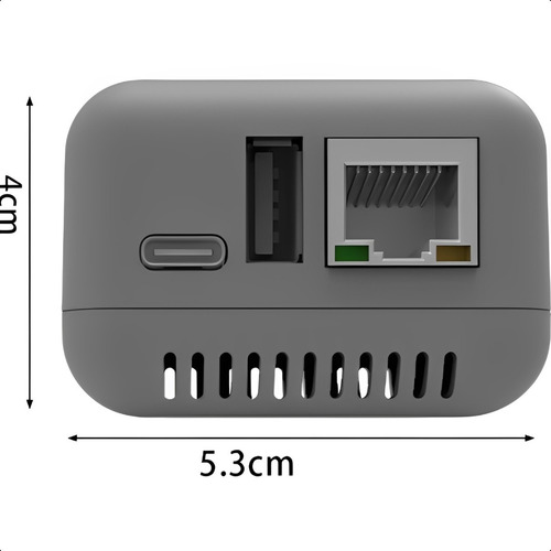 Adaptador Print Server Wifi Usb P/ Impressora Rede Ethernet