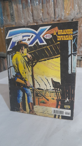 Gibi Hq Hq Tex N° 412 : A Grande Invasão - Mythos 2004 (Usado)