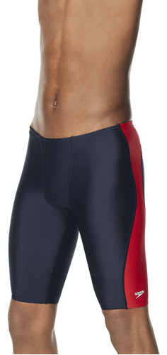 Traje De Baño Negro Jammer Solid Splice De Hombre - Speedo