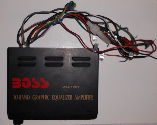 Equalizador Boss 10 Band Ava-1201 Usado En Buen Estado