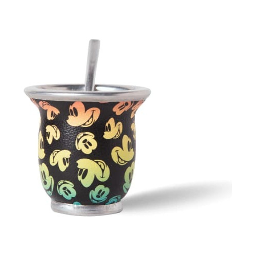 Mate Mickey Mouse Multicolor Con Bombilla Y Packaging Disney