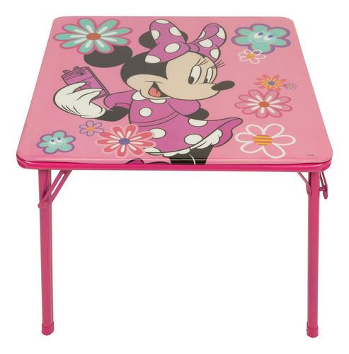 Juego De Mesa Y Sillas Minnie Para Niños De 3 A 7 Años