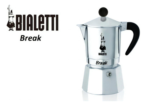 Cafeteira Bialetti Break 3 Cups manual italiana